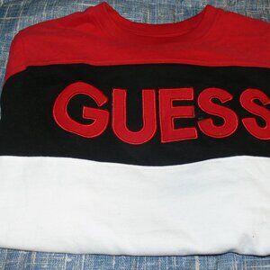 GUESS BRAND CREWNECK SWEATER MEDIUM